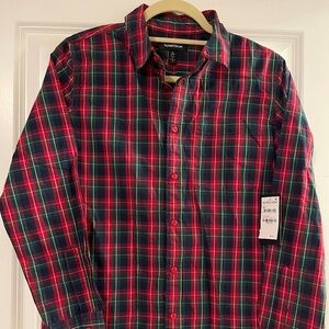 Boys Plaid Button Down